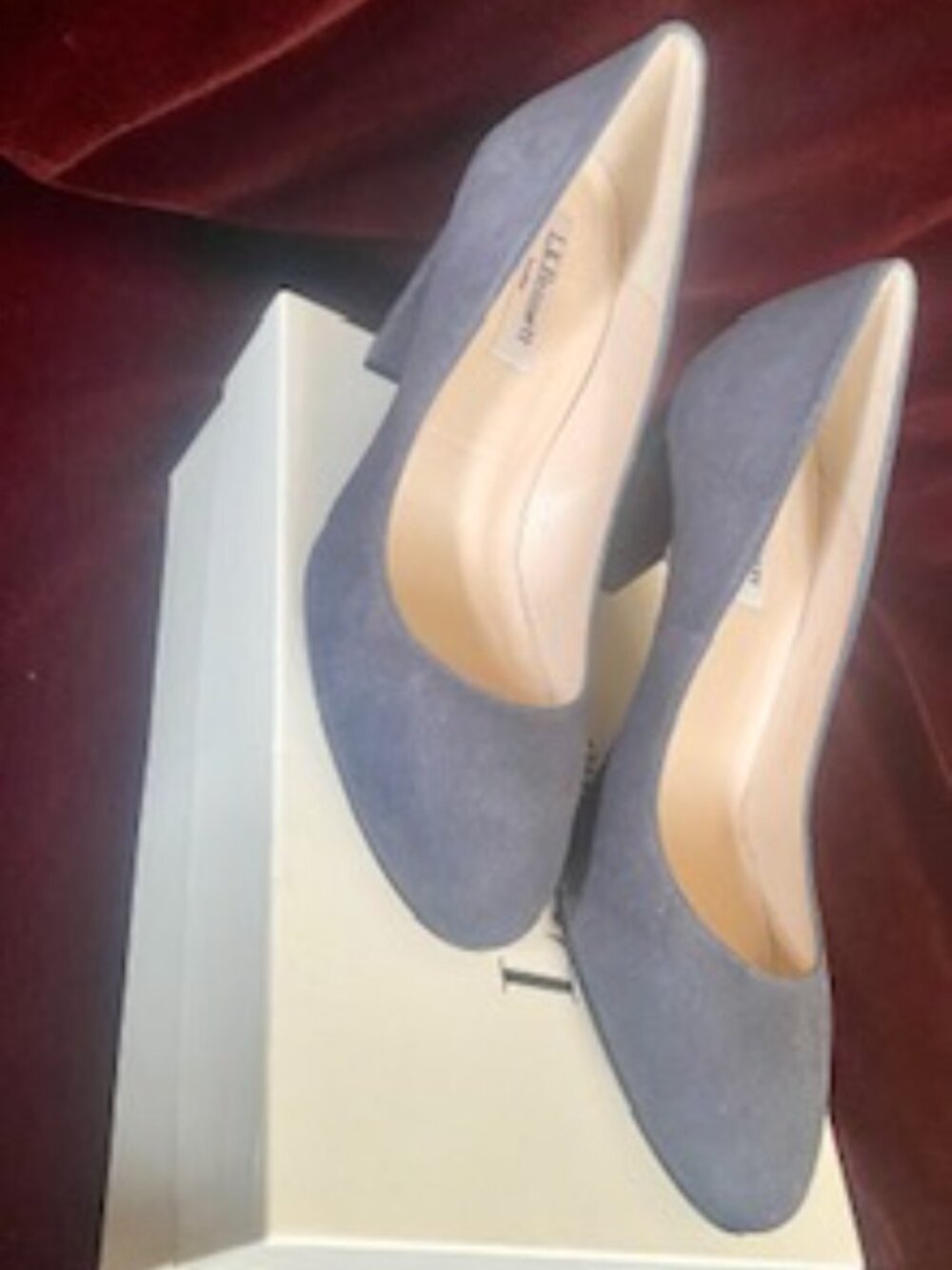 L.K. Bennett New Suede Pumps Sz EU38.5/US8